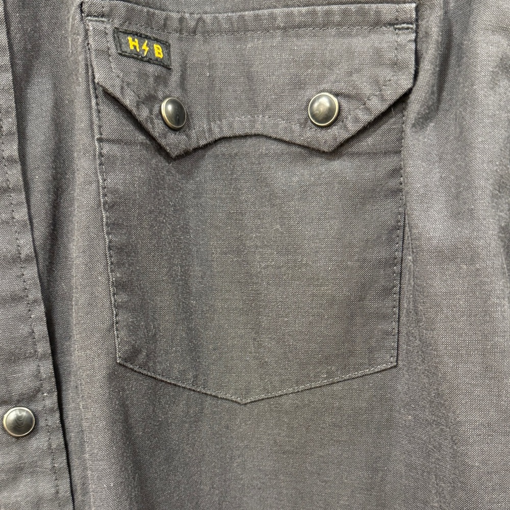 Howler Brothers Men's Charcoal Long-Sleeve Shirt - Picture 4 of 6